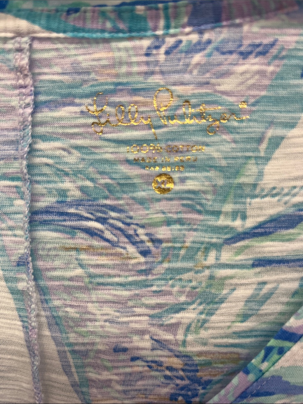 Blue & Aqua Sailboat Print V-Neck Dress - Picture 2 of 3